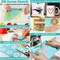 Fall Minis Silkscreen Stencil 8.5x11 Reusable Self-Adhesive Mesh Stencils